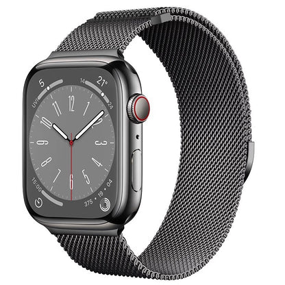 Dual-Link Milanese Magnetic Band for Apple Watch.