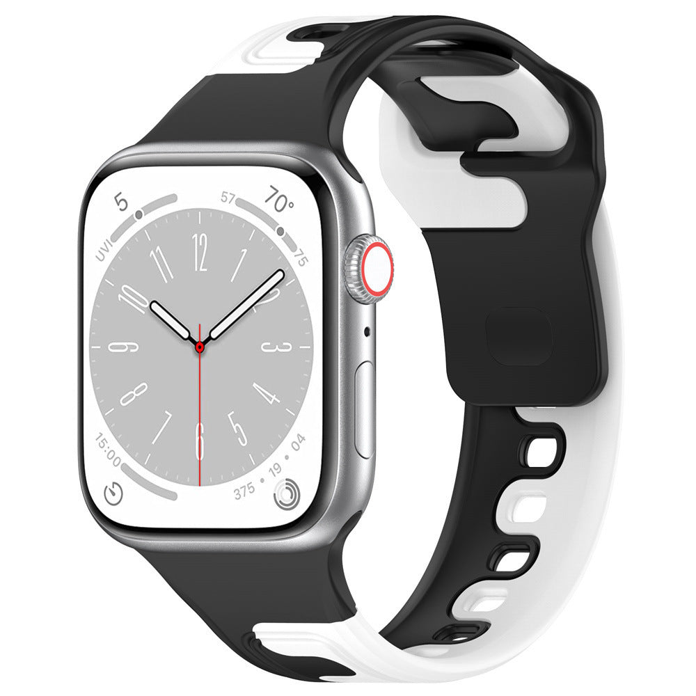 DuoFlow Two-Tone Silicone Band for Apple Watch