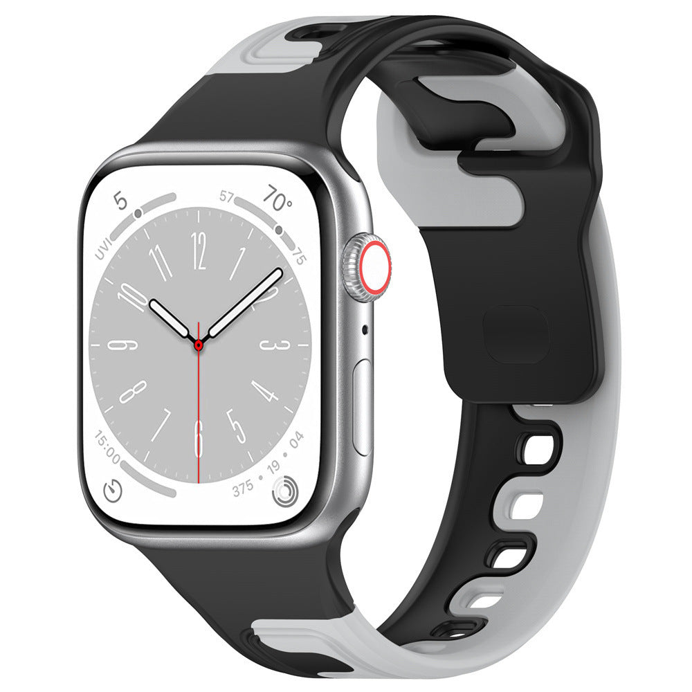 DuoFlow Two-Tone Silicone Band for Apple Watch