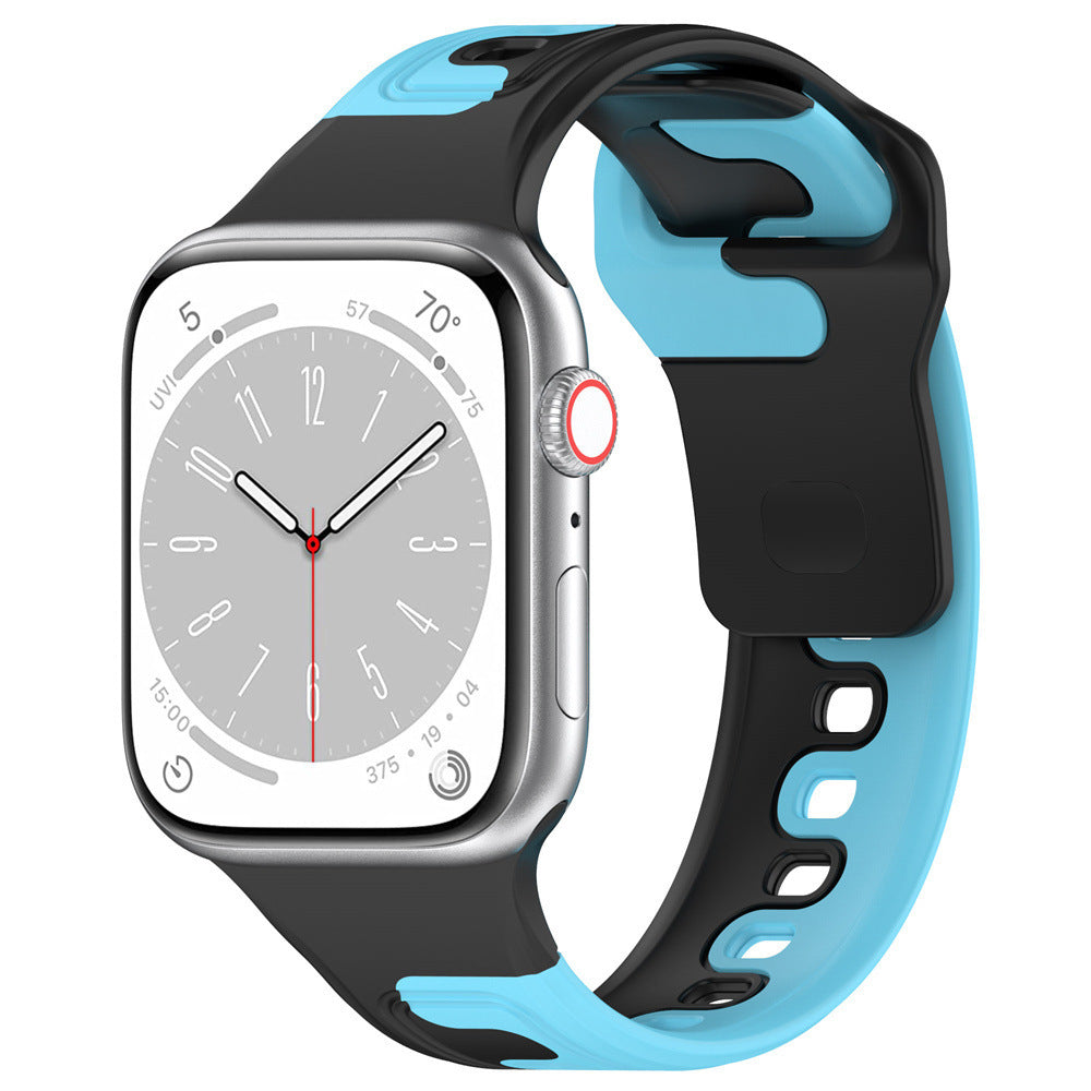 DuoFlow Two-Tone Silicone Band for Apple Watch