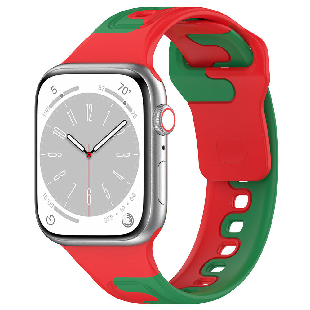 DuoFlow Two-Tone Silicone Band for Apple Watch