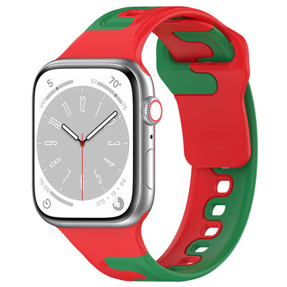 DuoFlow Two-Tone Silicone Band for Apple Watch