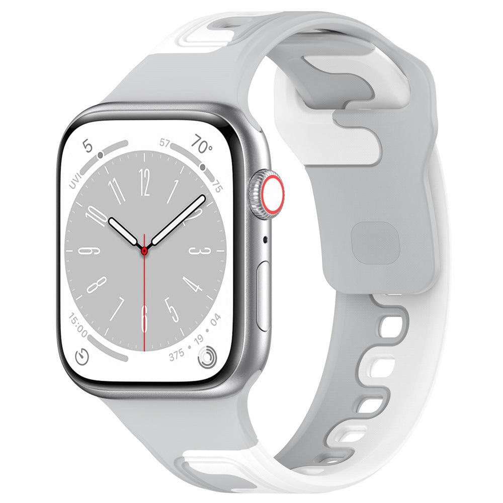 DuoFlow Two-Tone Silicone Band for Apple Watch