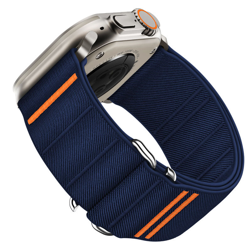 Elastic Nylon Band for Apple Watch Breathable Sport Loop Strap.