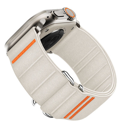 Elastic Nylon Band for Apple Watch Breathable Sport Loop Strap.