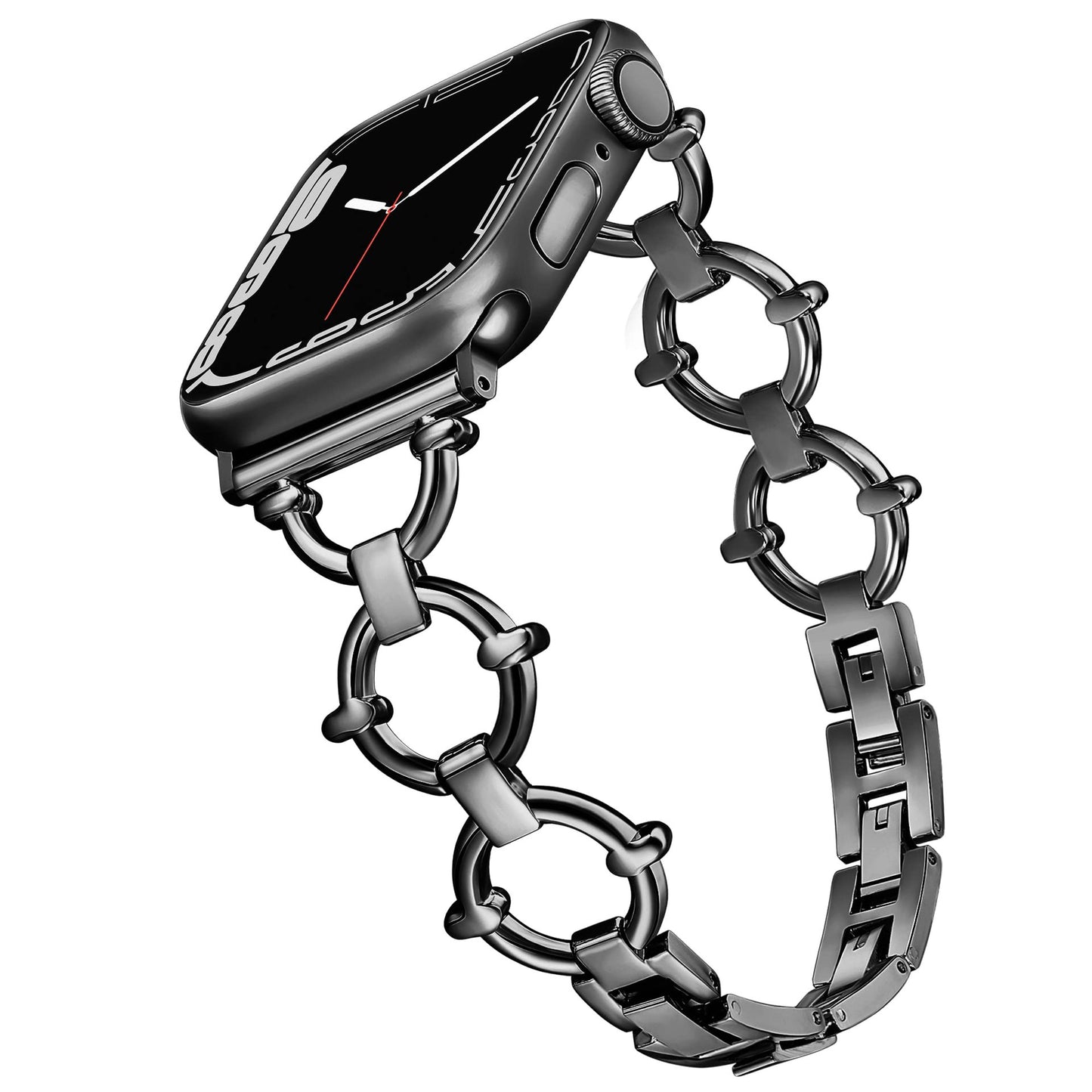 Elegant Chain Bracelet Band for Apple Watch – Stylish Jewelry Link Strap
