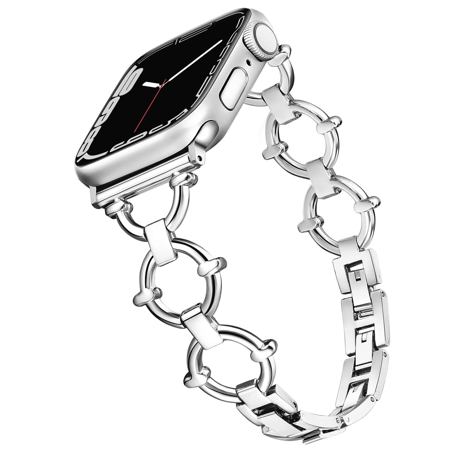 Elegant Chain Bracelet Band for Apple Watch – Stylish Jewelry Link Strap