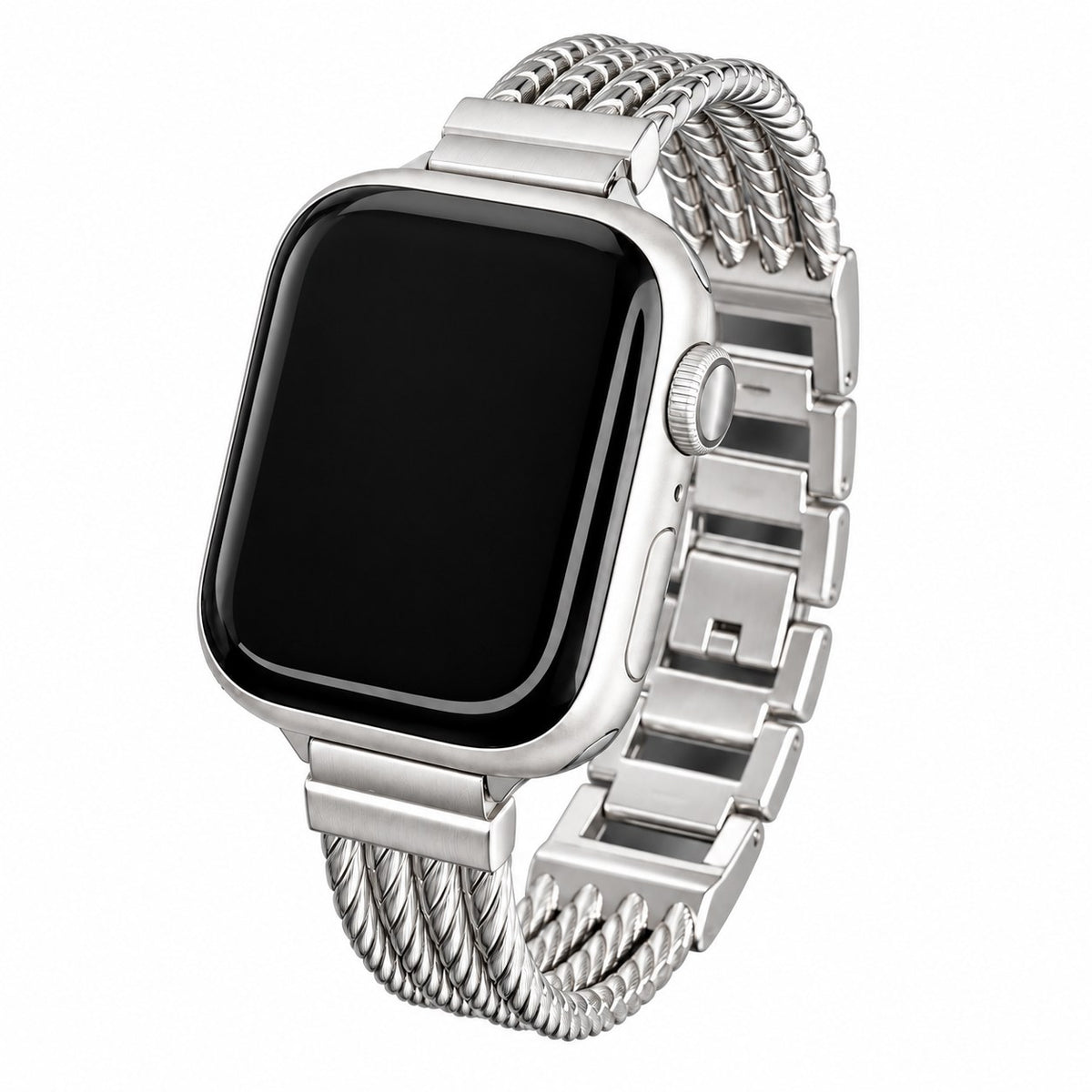 Elegant Four-Strand Rope Bracelet Band for Apple Watch