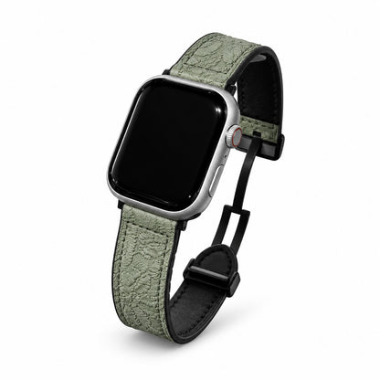 EmbossLuxe Textured Hybrid Band for Apple Watch