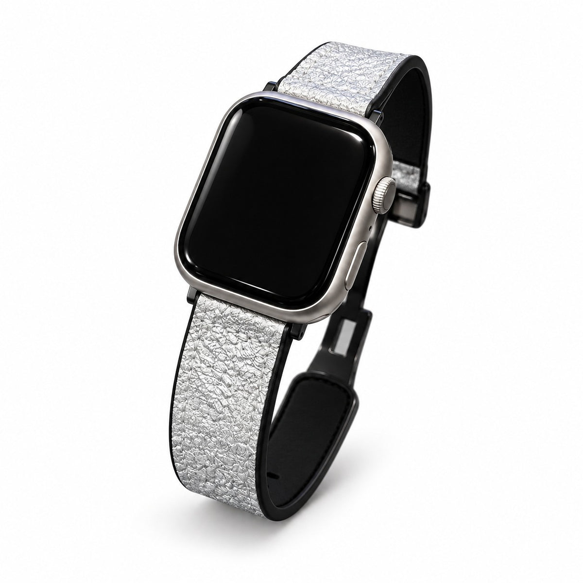 EmbossLuxe Textured Hybrid Band for Apple Watch