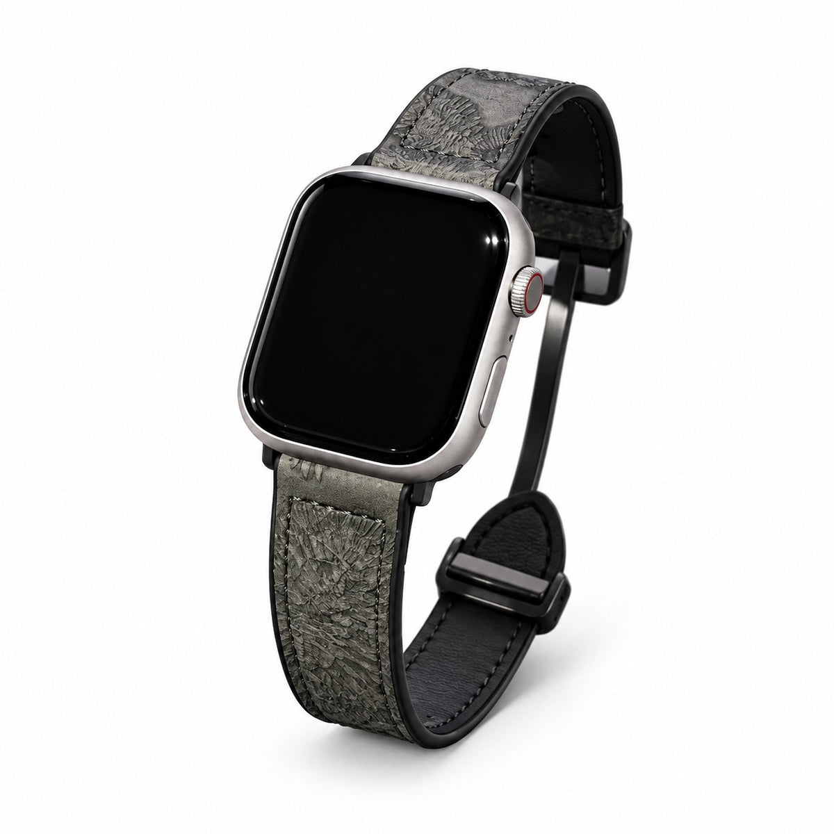EmbossLuxe Textured Hybrid Band for Apple Watch