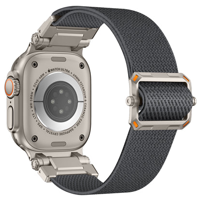 Explorer Style Nylon Band with Metal Connectors for Apple Watch