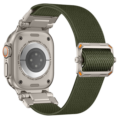 Explorer Style Nylon Band with Metal Connectors for Apple Watch