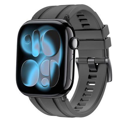 FKM Rubber Waterproof Band for Apple Watch Sport Strap