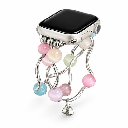 Floating Bead Bracelet Band for Apple Watch