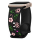 Black Green - Pink Floral
