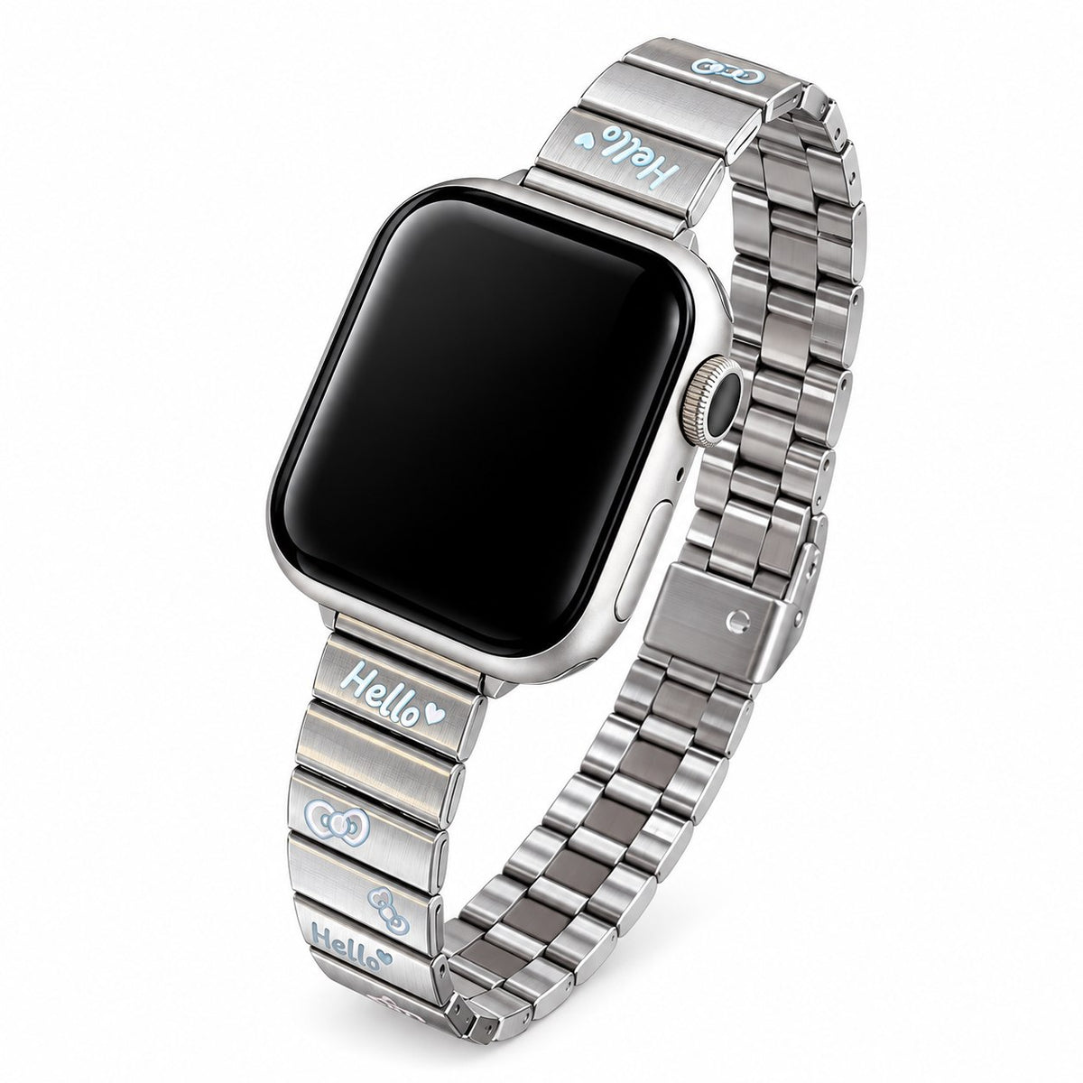 Hello Charm Stainless Steel Band for Apple Watch