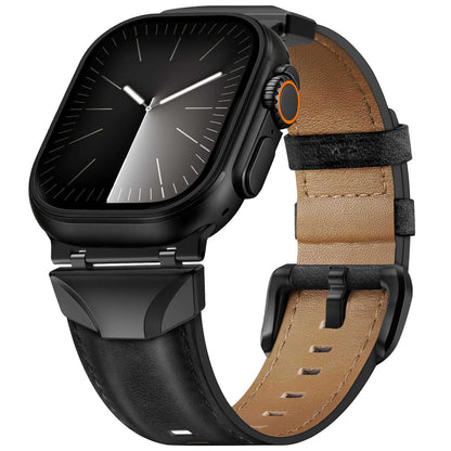 HeritageRidge Crazy Horse Leather Band for Apple Watch