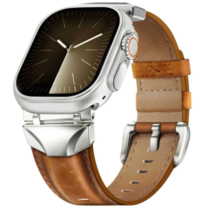 HeritageRidge Crazy Horse Leather Band for Apple Watch