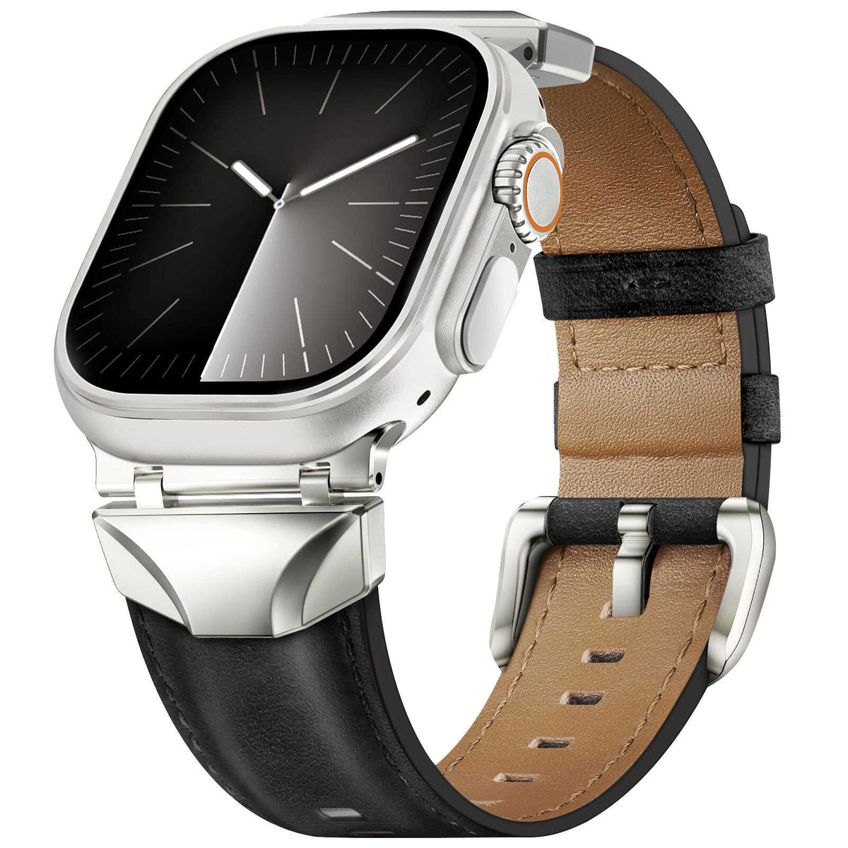 HeritageRidge Crazy Horse Leather Band for Apple Watch