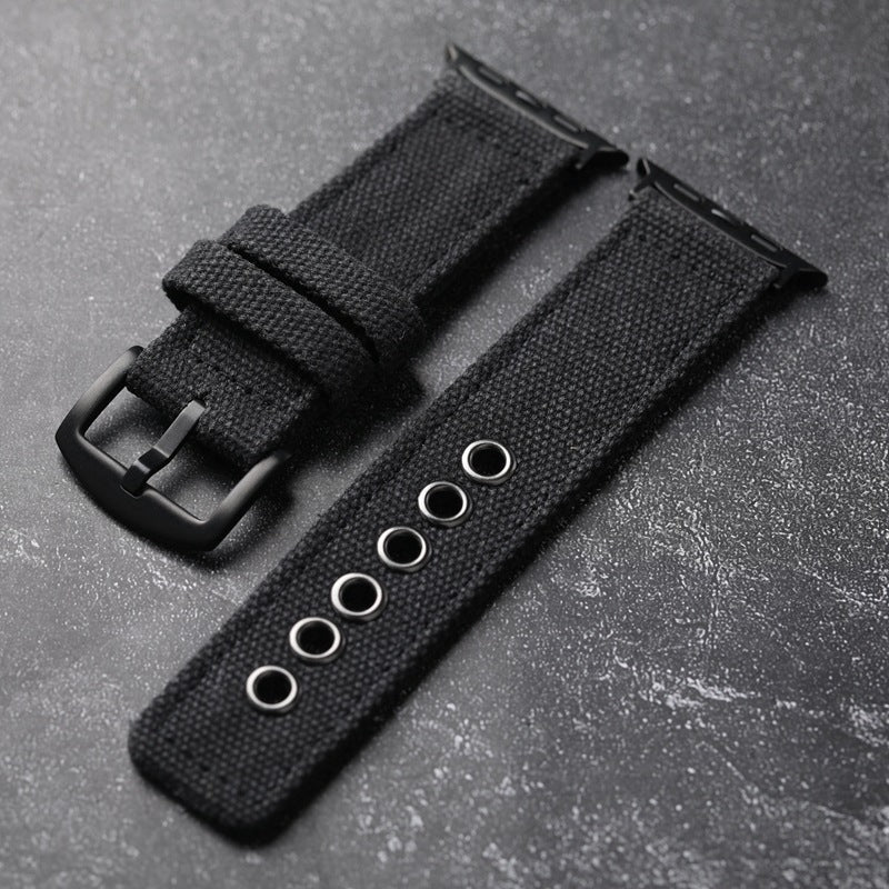 Heritage Rugged Canvas Band for Apple Watch.