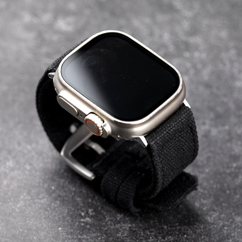 Heritage Rugged Canvas Band for Apple Watch.