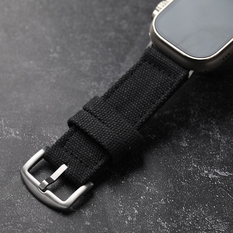 Heritage Rugged Canvas Band for Apple Watch.