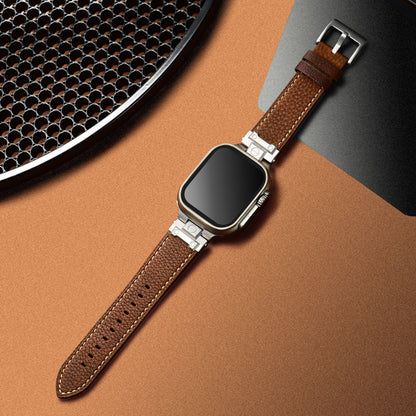 HeritageWax Vintage Leather Band for Apple Watch