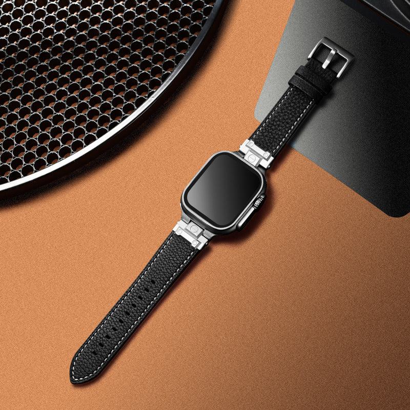 HeritageWax Vintage Leather Band for Apple Watch