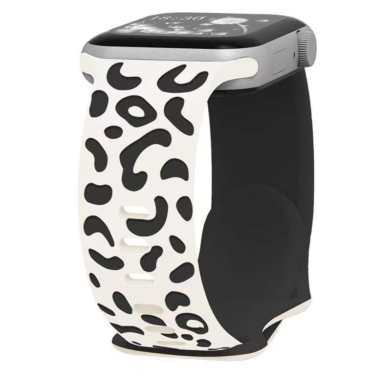 Leopard Duo 3D Silicone Band for Apple Watch