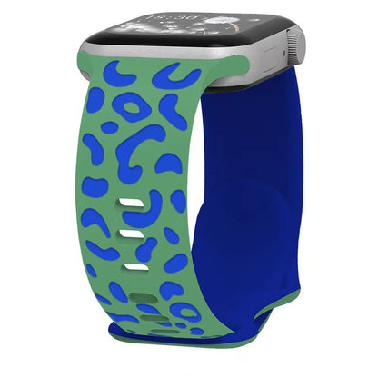 Leopard Duo 3D Silicone Band for Apple Watch