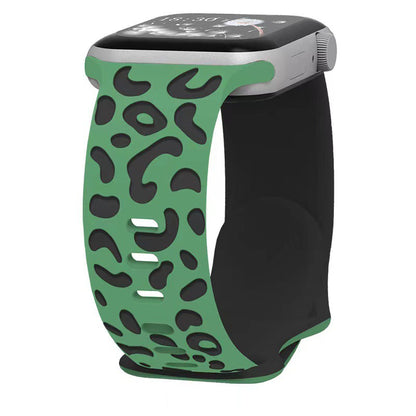 Leopard Duo 3D Silicone Band for Apple Watch
