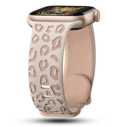 Leopard Duo 3D Silicone Band for Apple Watch