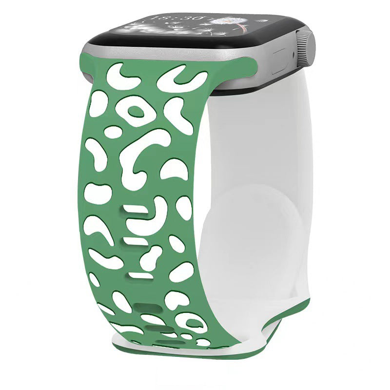 Leopard Duo 3D Silicone Band for Apple Watch