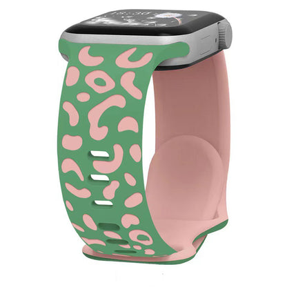 Leopard Duo 3D Silicone Band for Apple Watch