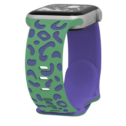 Leopard Duo 3D Silicone Band for Apple Watch