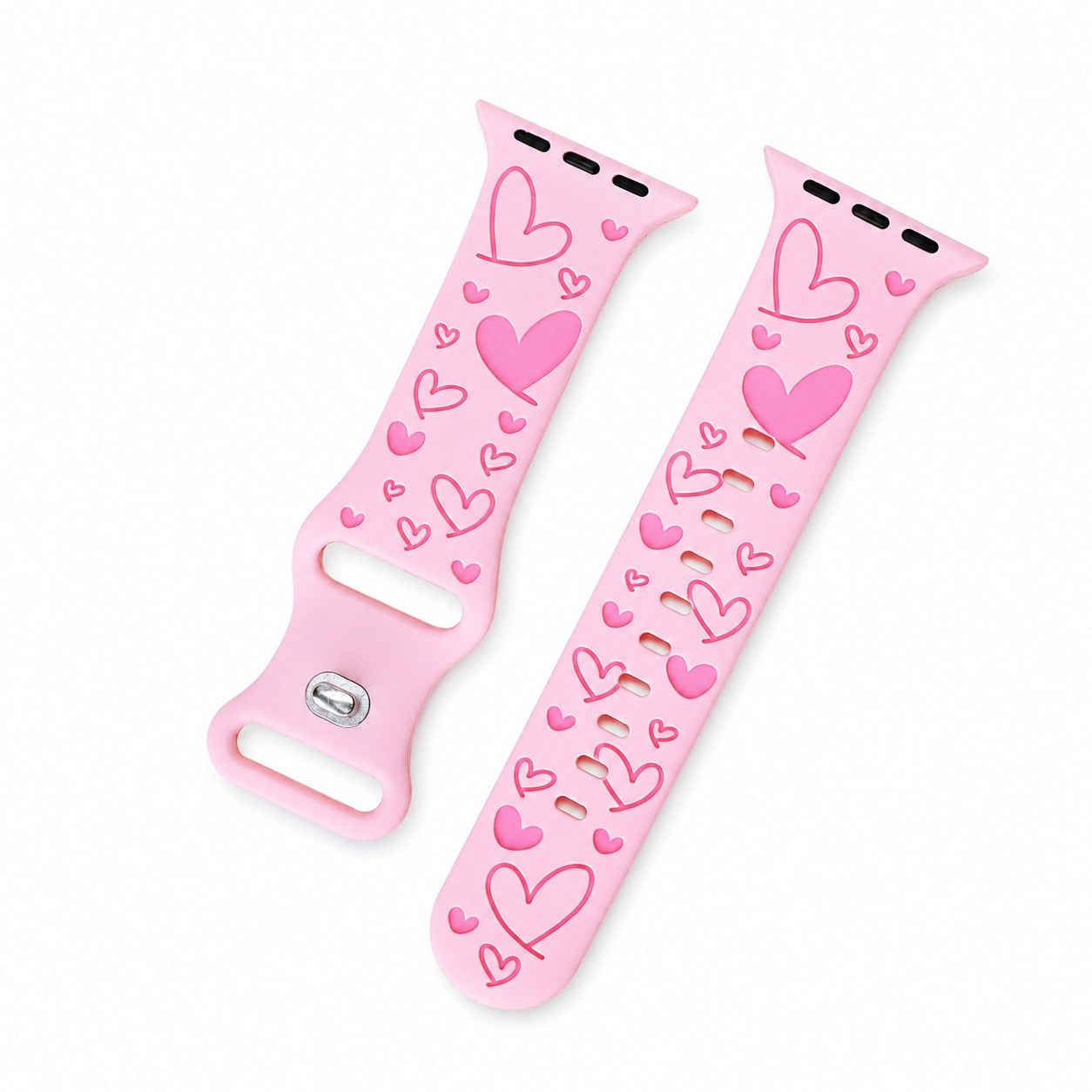 Love Heart Silicone Band for Apple Watch
