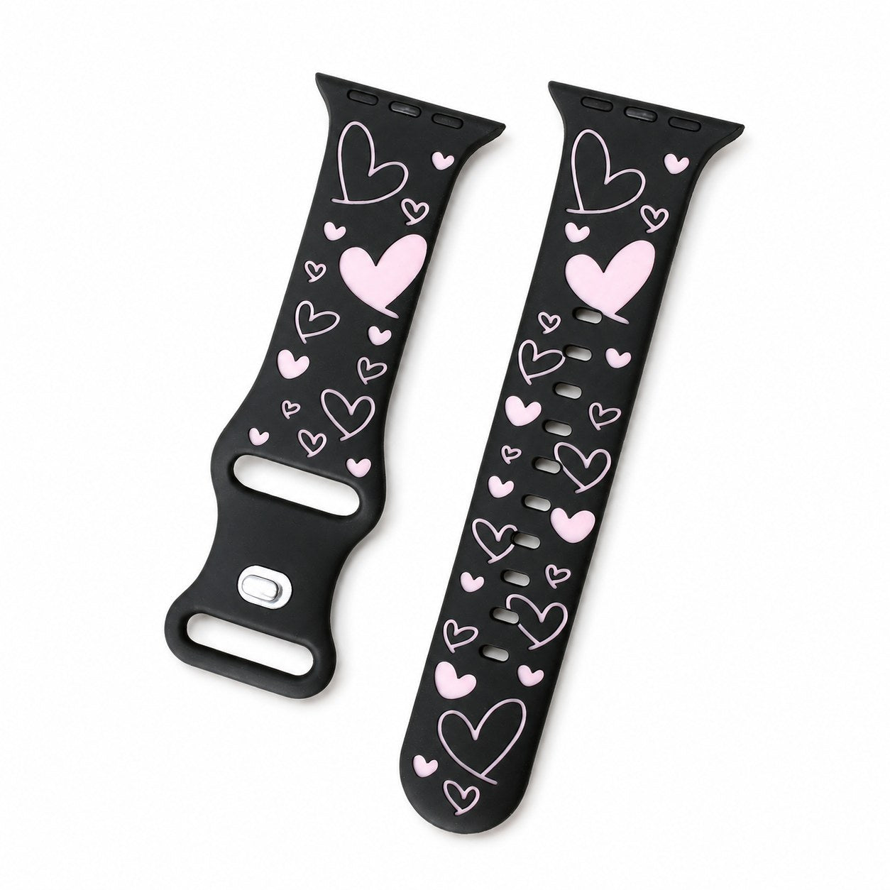 Love Heart Silicone Band for Apple Watch