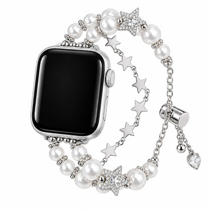 Lucky Star Pearl Bracelet Band for Apple Watch