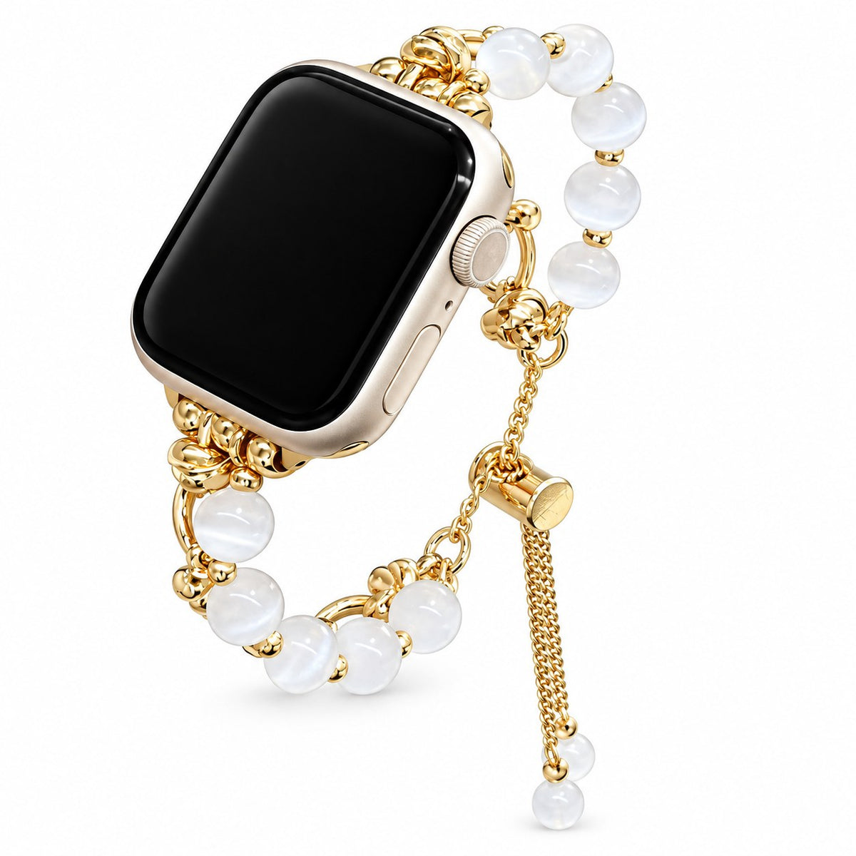 Luna Beaded Charm Bracelet Band for Apple Watch