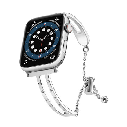 Luxe Crystal Charm Bangle Band for Apple Watch.