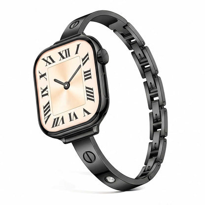 Luxury Steel Bangle Band for Apple Watch Elegant Bracelet Design