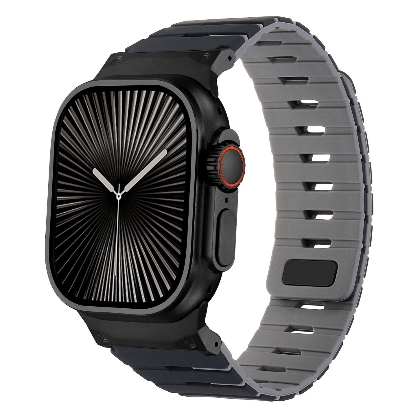 MagLock Armor Silicone Band for Apple Watch