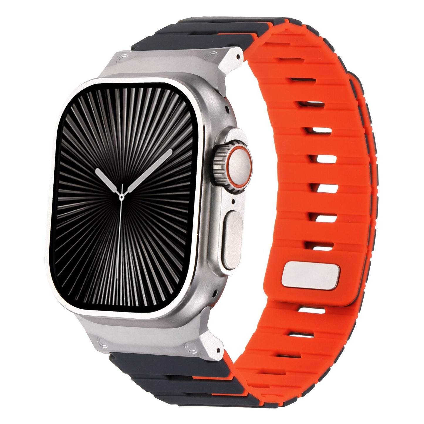 MagLock Armor Silicone Band for Apple Watch