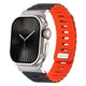 Black-Orange-Silver