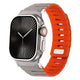 Gray-Orange-Silver