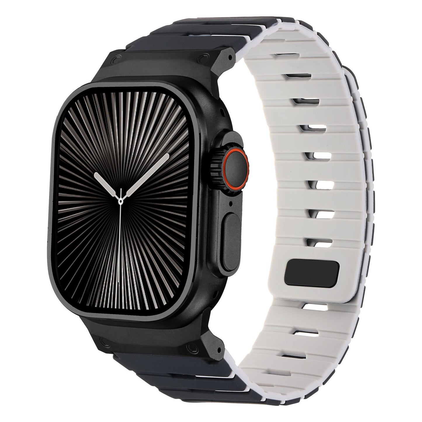 MagLock Armor Silicone Band for Apple Watch