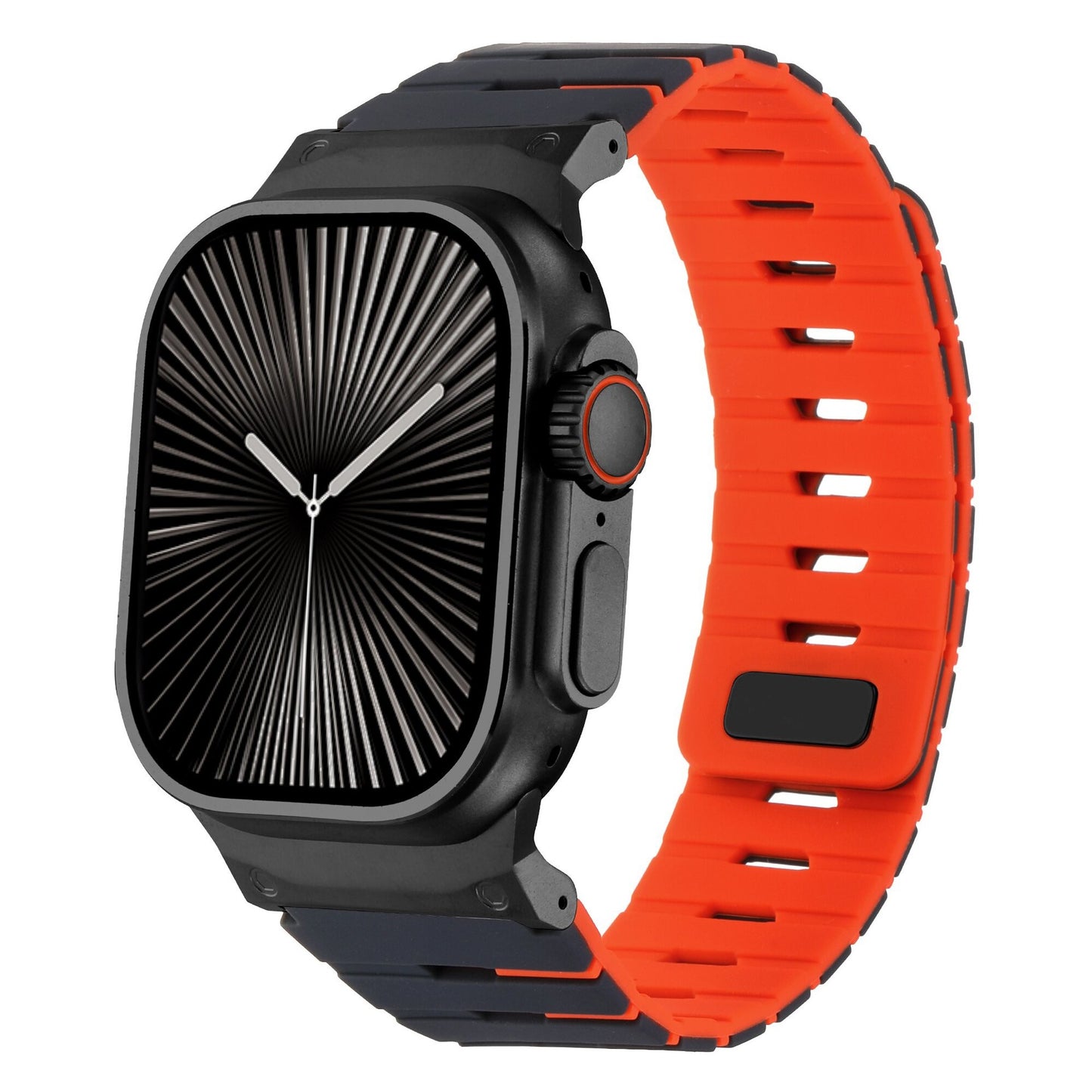 MagLock Armor Silicone Band for Apple Watch
