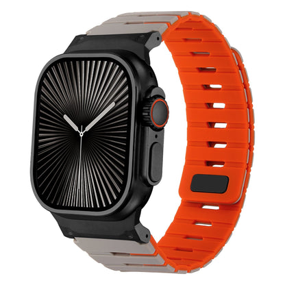 MagLock Armor Silicone Band for Apple Watch