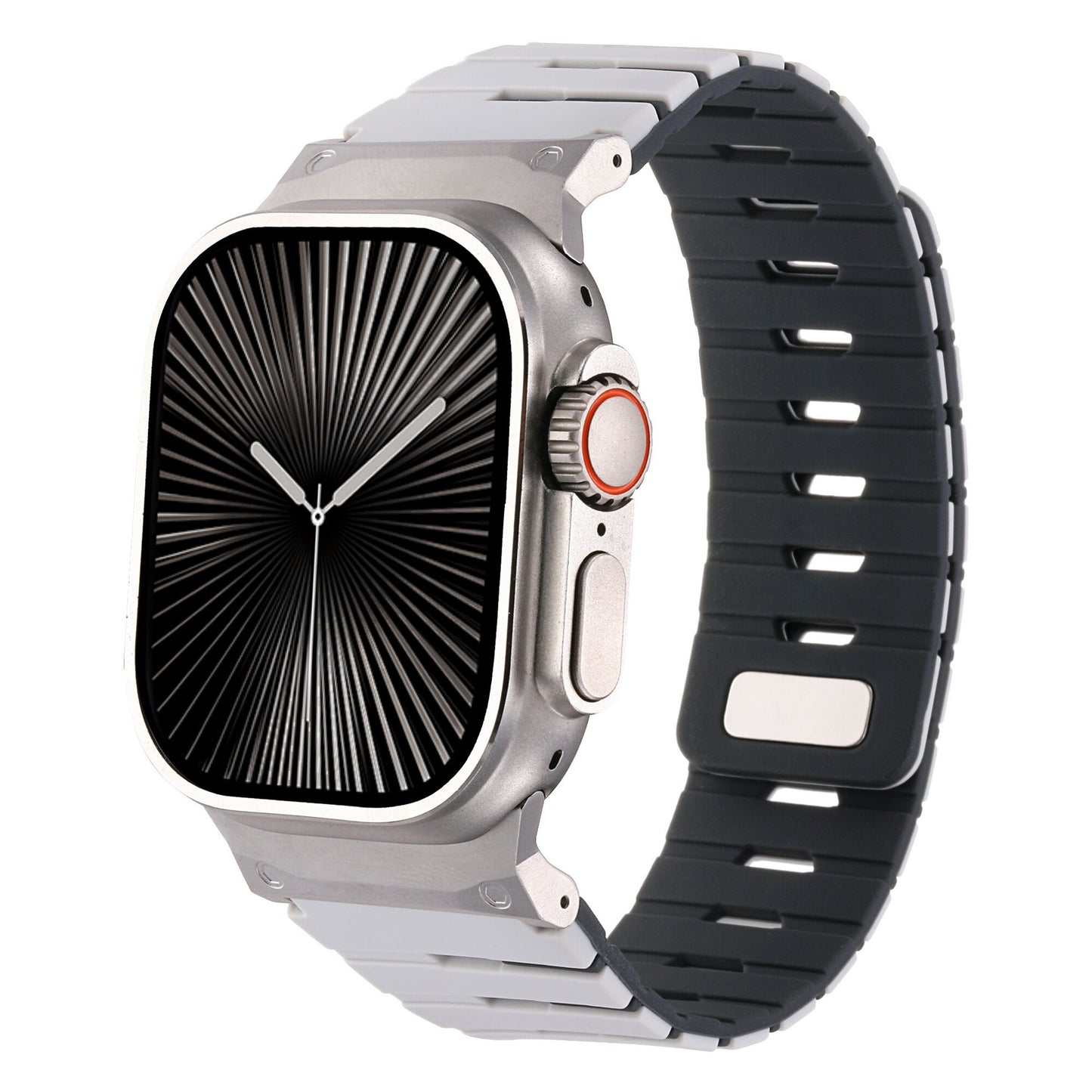 MagLock Armor Silicone Band for Apple Watch